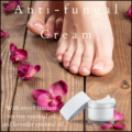 Herbal anti-fungal cream with myrrh tincture, tea tree essential oil and lavender essential oil.