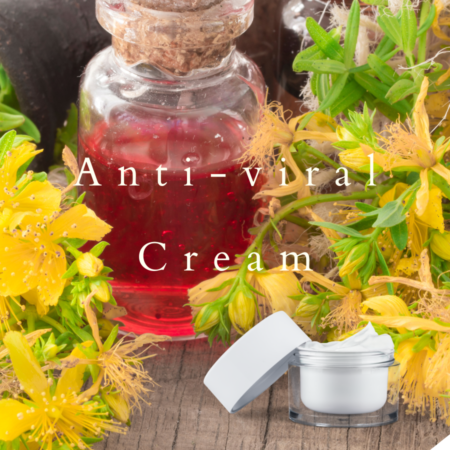 Natural cream with antiviral properties