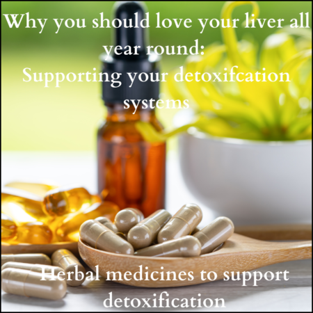 Herbal medicines to support detoxification. Love your liver!