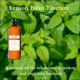Lemon balm tincture to ease stress and soothe the digestive system
