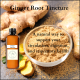 ginger root tincture for circulation, digestion, and respiratory health