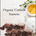 Organic cornsilk tea to soothe urinary tract