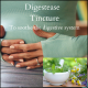 Digestease tincture a combination of herbal tinctures to calm IBS, irritable bowel syndrome, to ease wind and bloating.