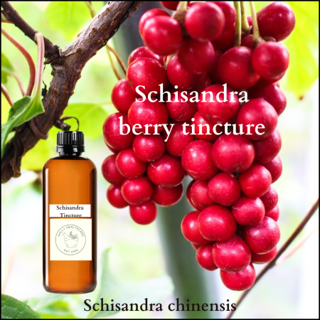 Schisandra tincture, aka wu wei zi, excellent adaptogen