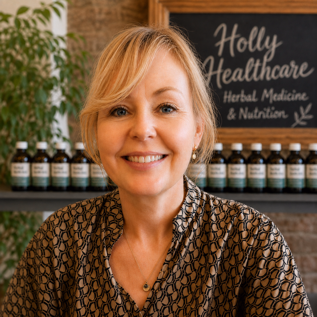 Ellie Holly, medical herbalist and nutritional therapist at Holly Healthcare.